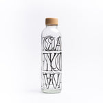 Glastrinkflasche CARRY durchsichtig 0,7 L Carry Your Water