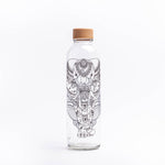 Glastrinkflasche CARRY durchsichtig 0,7 L Elephant