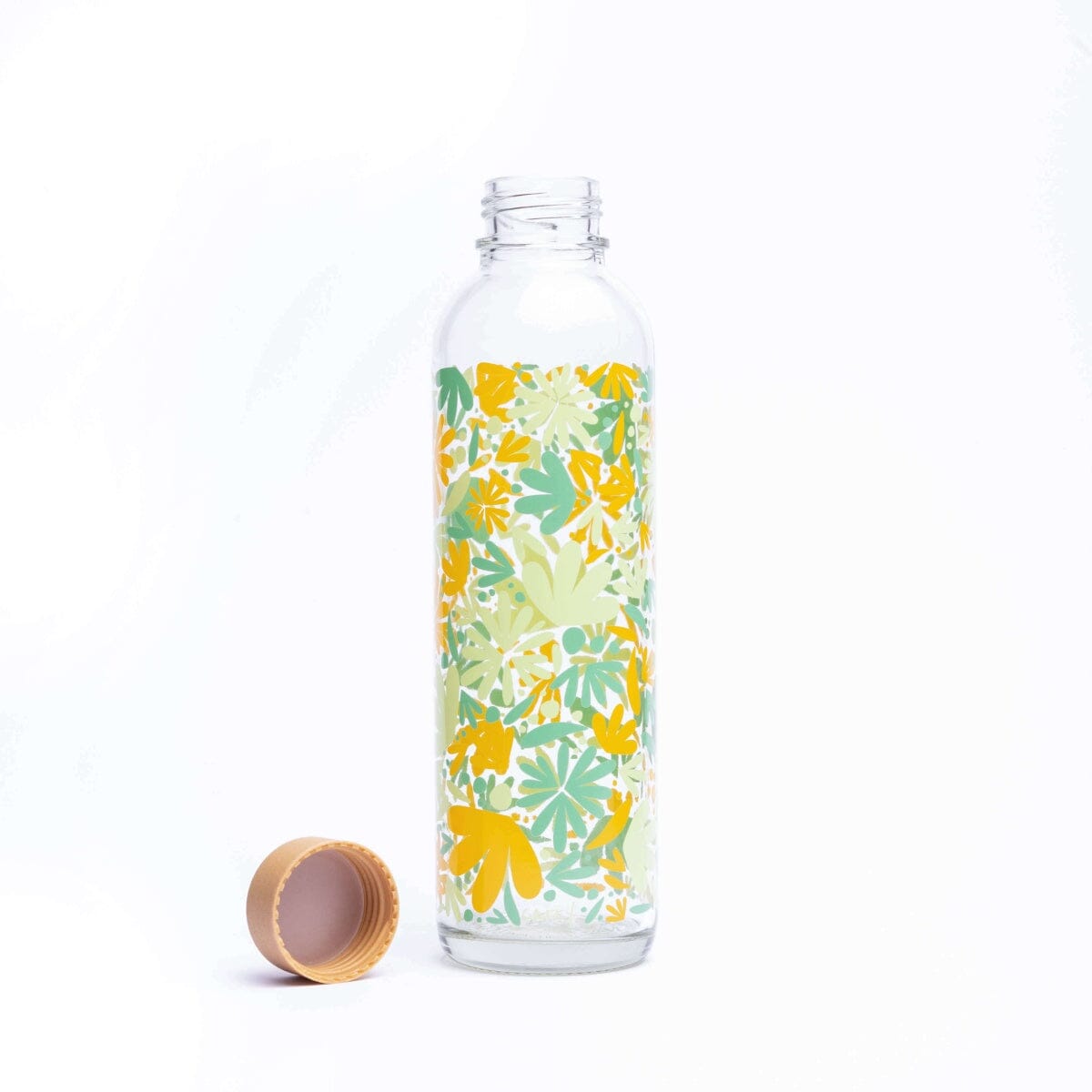 Glastrinkflasche CARRY durchsichtig 0,7 L Grow Wild
