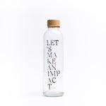 Glastrinkflasche CARRY durchsichtig 0,7 L Impact