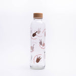 Glastrinkflasche CARRY durchsichtig 0,7 L Power Up