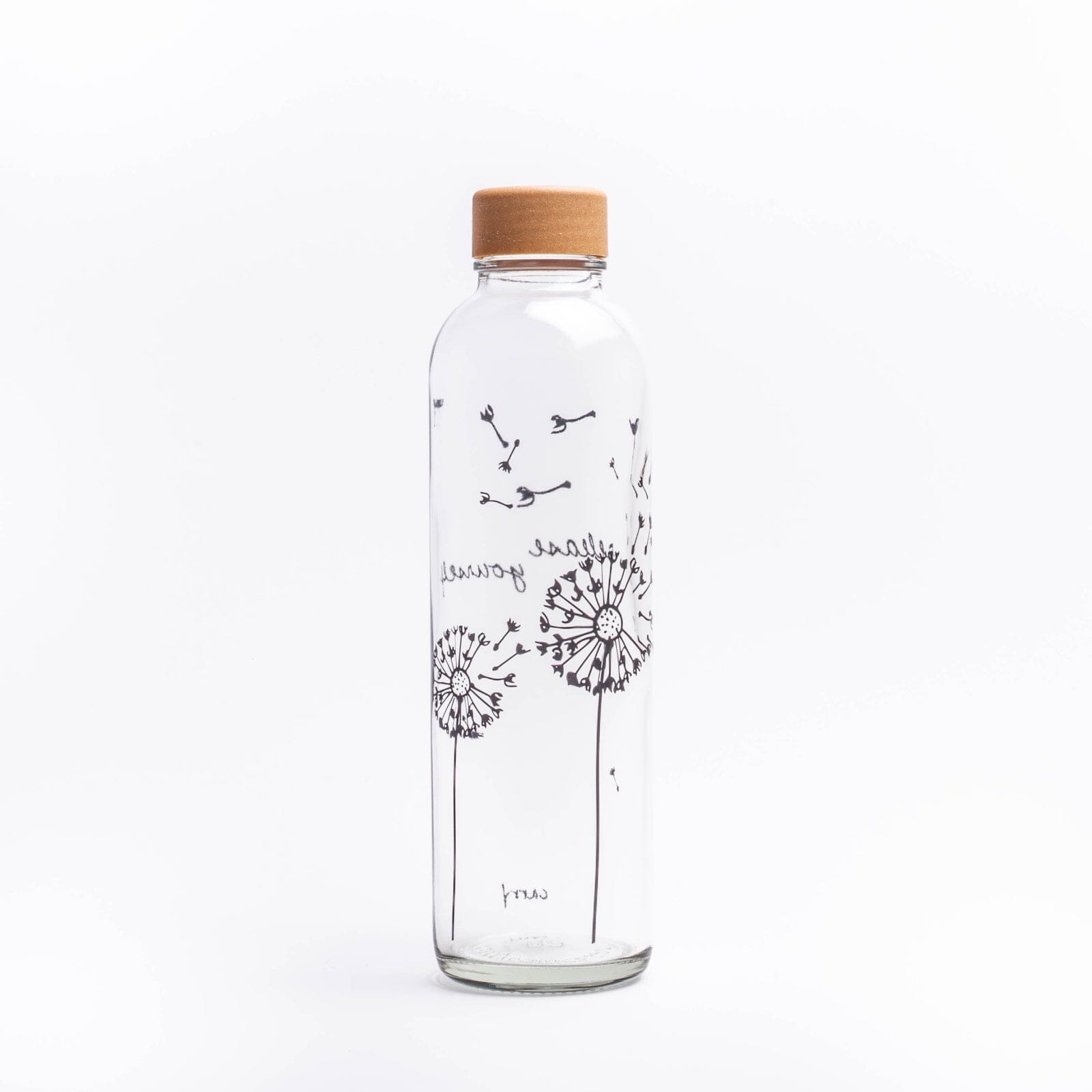 Glastrinkflasche CARRY durchsichtig 0,7 L Release Yourself