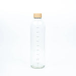 Glastrinkflasche CARRY durchsichtig 1,0 L Hydration Booster