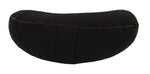 Glückssitz® MOND - regional hergestellt schwarz 40 x 17 x 12 cm Buchweizenschalen