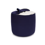 Glückssitz® Rondo Big D - regional hergestellt marine 36 x 36 x 28 cm Buchweizenschalen