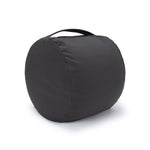 Glückssitz® Rondo Big D - regional hergestellt anthrazit 36 x 36 x 28 cm Buchweizenschalen
