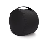 Glückssitz® Rondo Big D - regional hergestellt schwarz 36 x 36 x 28 cm Buchweizenschalen