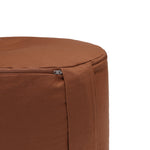 Glückssitz® Rondo Big D - regional hergestellt kastanie 36 x 36 x 28 cm Buchweizenschalen