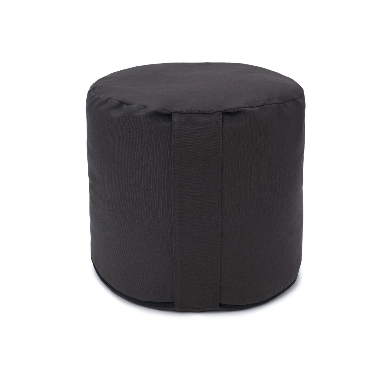 Glückssitz® Rondo Big D - regional hergestellt anthrazit 36 x 36 x 28 cm Buchweizenschalen
