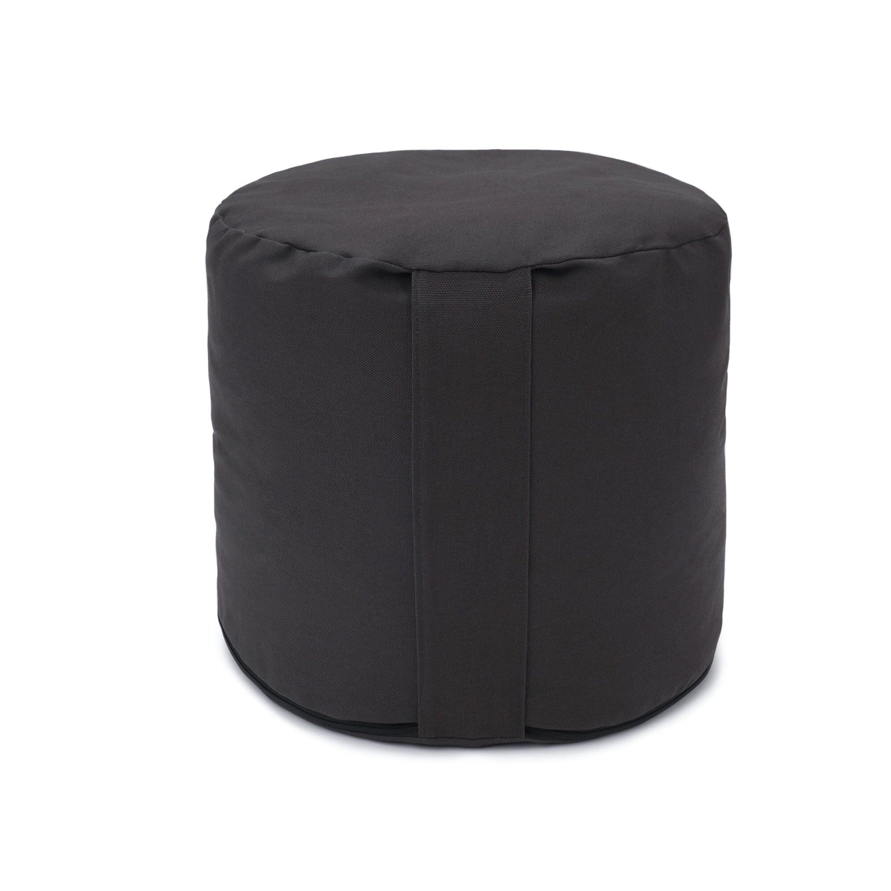 Glückssitz® Rondo Big D - regional hergestellt anthrazit 36 x 36 x 28 cm Buchweizenschalen
