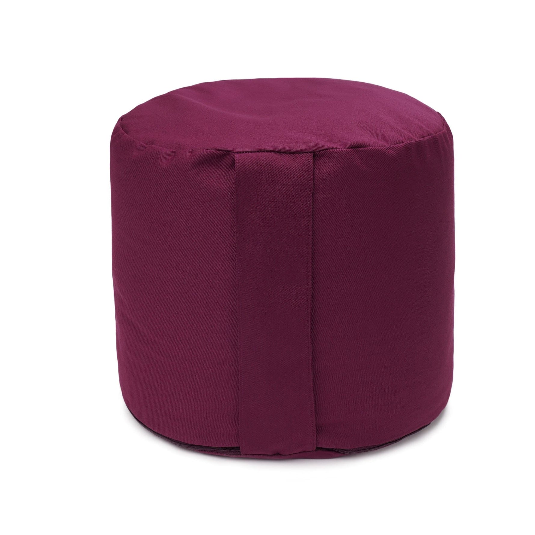 Glückssitz® Rondo Big D - regional hergestellt aubergine 36 x 36 x 28 cm Buchweizenschalen