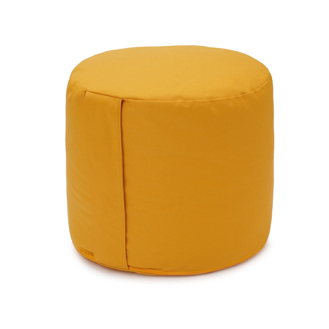 Glückssitz® Rondo Big D - regional hergestellt maisgelb 36 x 36 x 28 cm Buchweizenschalen