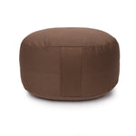 Glückssitz® Yogakissen OVAL - regional hergestellt schoko Buchweizenschalen 30 x 23 x 15 cm