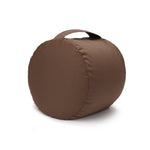 Glückssitz® Rondo Big D - regional hergestellt schoko 36 x 36 x 28 cm Buchweizenschalen