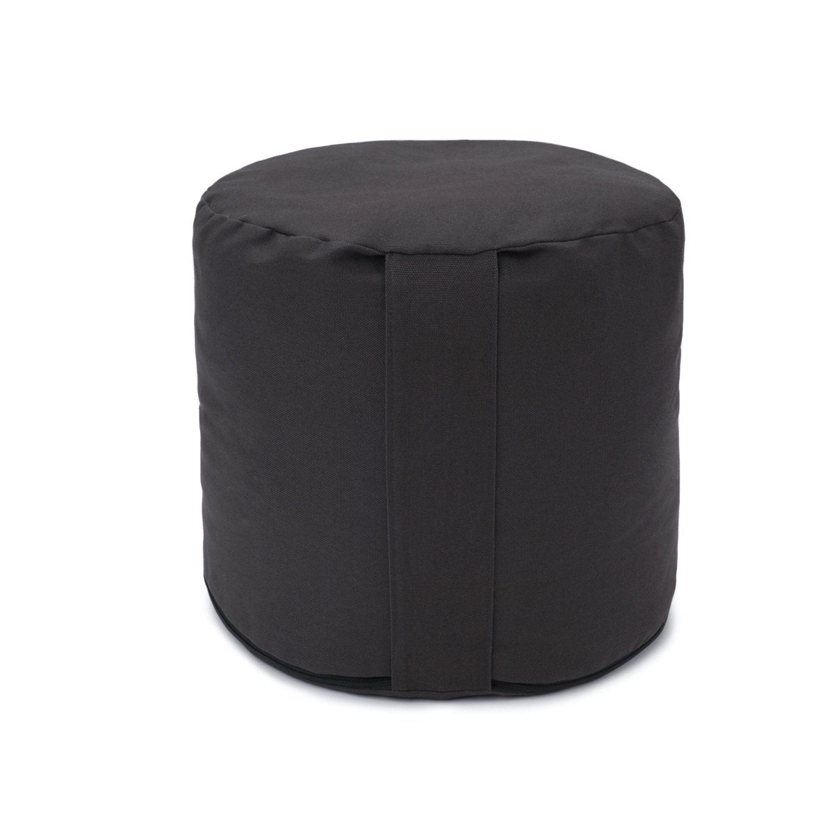 Glückssitz® Rondo Big D - regional hergestellt anthrazit 36 x 36 x 28 cm Buchweizenschalen