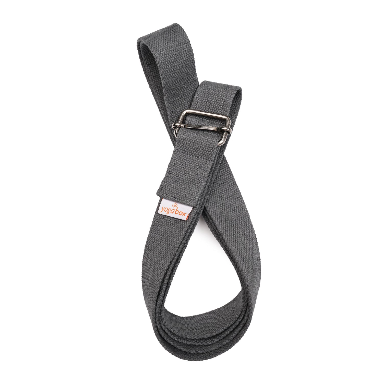 Yogagurt BASIC mit Schiebeverschluss grau