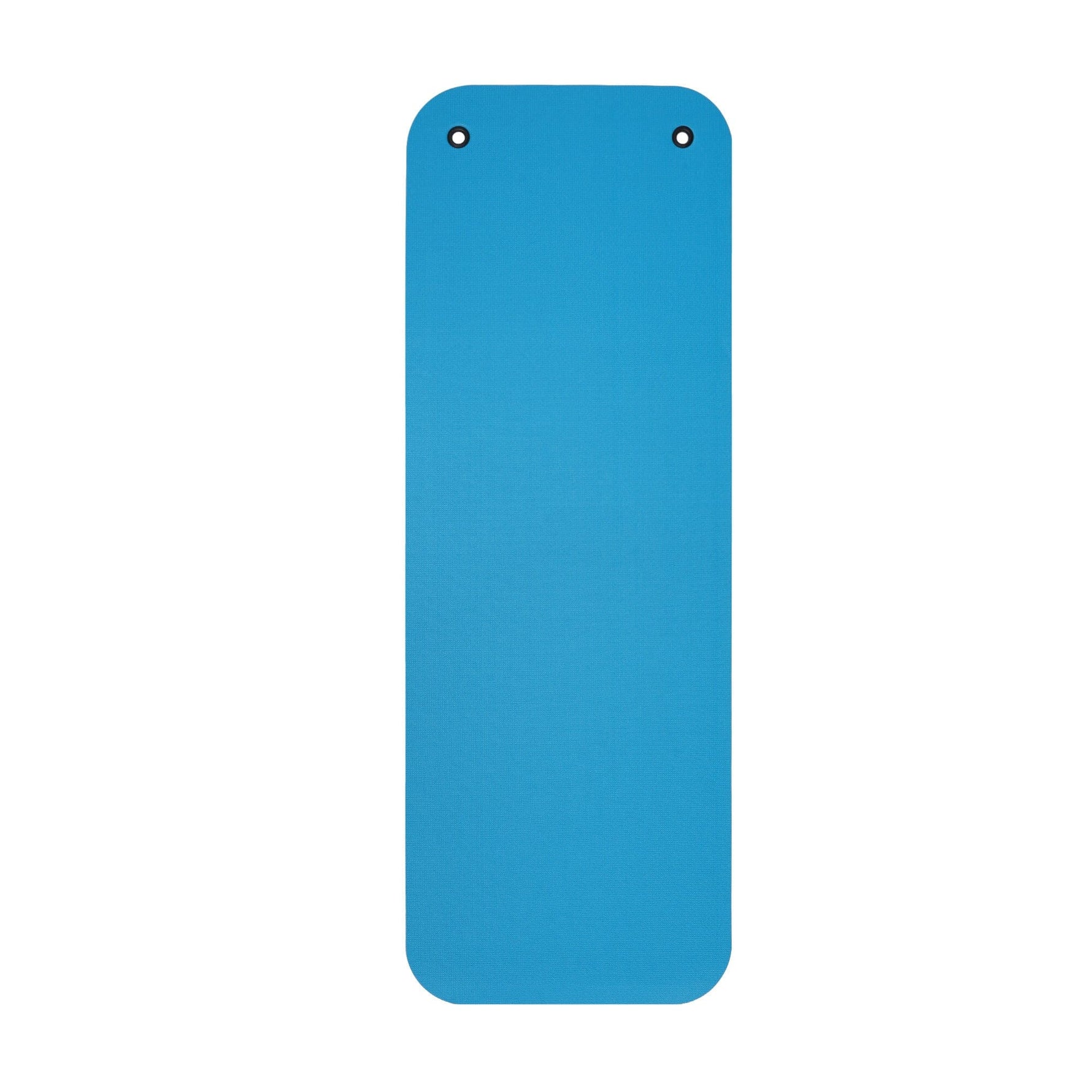 Gymnastikmatte Komfort Made in Germany mit Ösen aqua/anthrazit 180 x 65 x 0,8 cm 