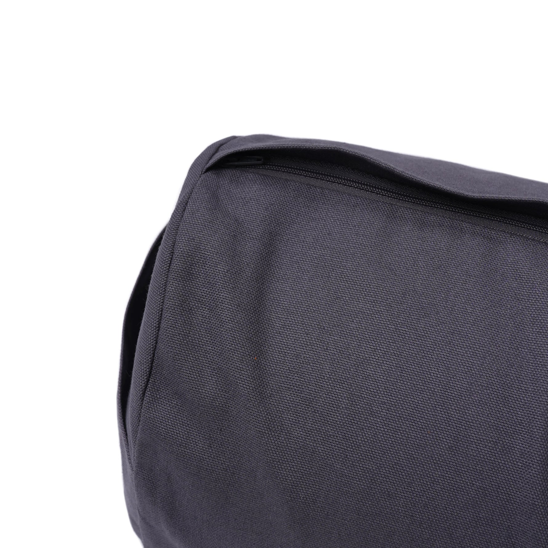 Yoga und Pilates Bolster / Yogarolle BASIC grau 65 x 22 x 22 cm Buchweizenschalen