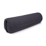 Yoga und Pilates Bolster / Yogarolle BASIC grau 65 x 22 x 22 cm Buchweizenschalen