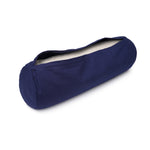 Yoga und Pilates Bolster / Yogarolle BASIC dunkelblau 65 x 22 x 22 cm Buchweizenschalen