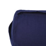 Yoga und Pilates Bolster / Yogarolle BASIC dunkelblau 65 x 22 x 22 cm Buchweizenschalen