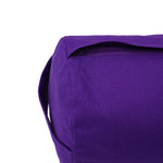 Yoga und Pilates Bolster / Yogarolle BASIC lila 65 x 22 x 22 cm Buchweizenschalen