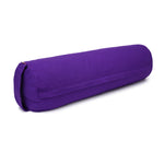 Yoga und Pilates Bolster / Yogarolle BASIC lila 65 x 22 x 22 cm Buchweizenschalen