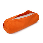 Yoga und Pilates Bolster / Yogarolle BASIC orange 65 x 22 x 22 cm Buchweizenschalen
