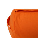 Yoga und Pilates Bolster / Yogarolle BASIC orange 65 x 22 x 22 cm Buchweizenschalen