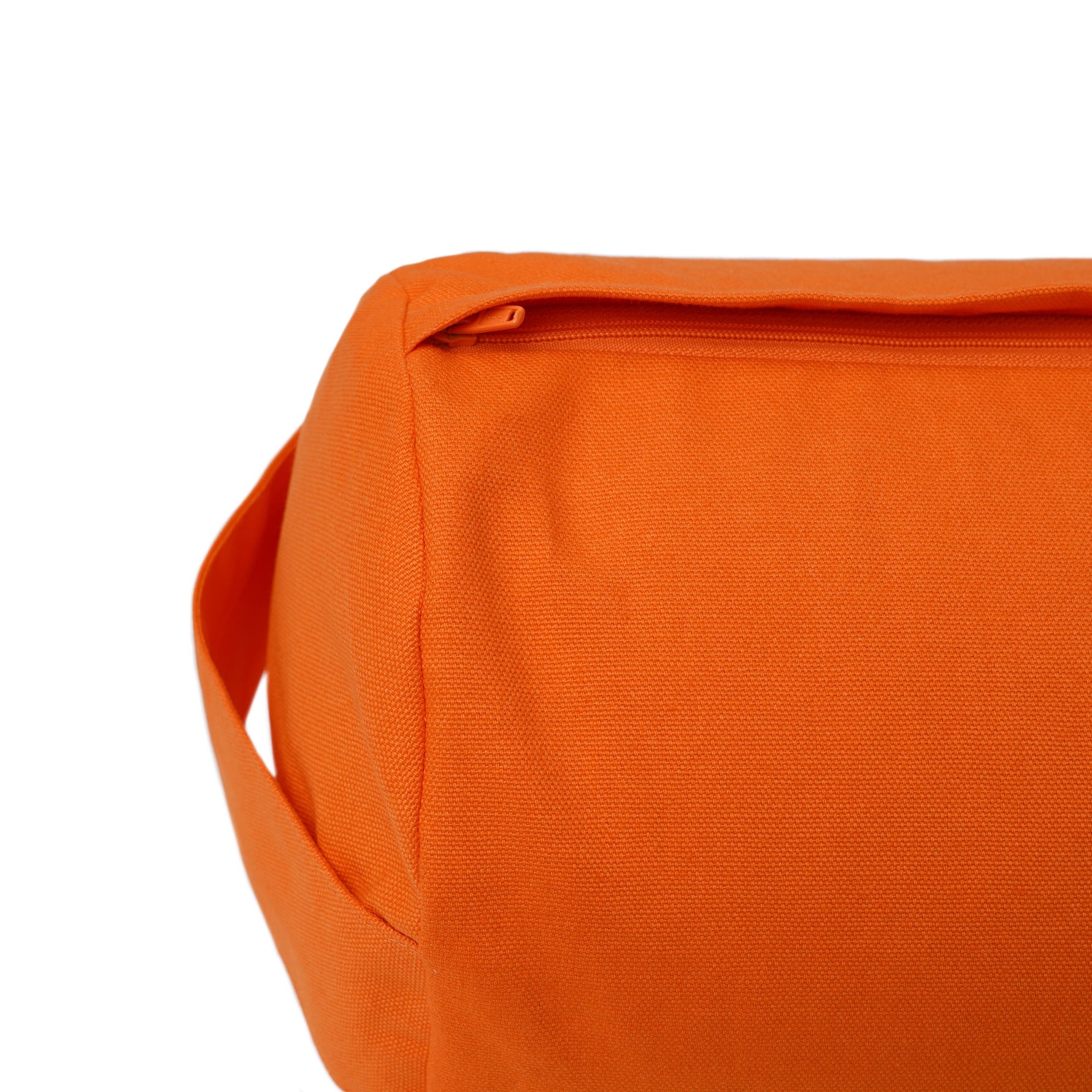 Yoga und Pilates Bolster / Yogarolle BASIC orange 65 x 22 x 22 cm Buchweizenschalen