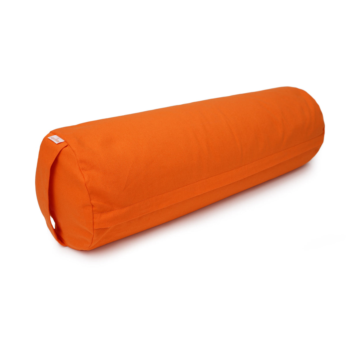 Yoga und Pilates Bolster / Yogarolle BASIC orange 65 x 22 x 22 cm Buchweizenschalen