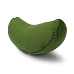 Yogakissen Halbmond BASIC Lotus Stick multicolor olive 40 x 17 x 12 cm Buchweizenschalen