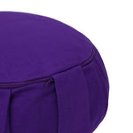 Meditationskissen / Yogakissen Zafu BASIC mit ZIP lila 31 x 31 x 15 cm Buchweizenschalen