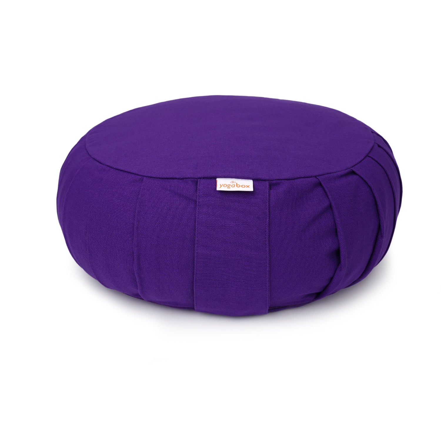 Meditationskissen / Yogakissen Zafu BASIC mit ZIP lila 31 x 31 x 15 cm Buchweizenschalen