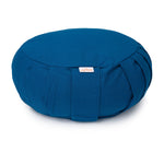Meditationskissen / Yogakissen Zafu BASIC mit ZIP petrol 31 x 31 x 15 cm Buchweizenschalen