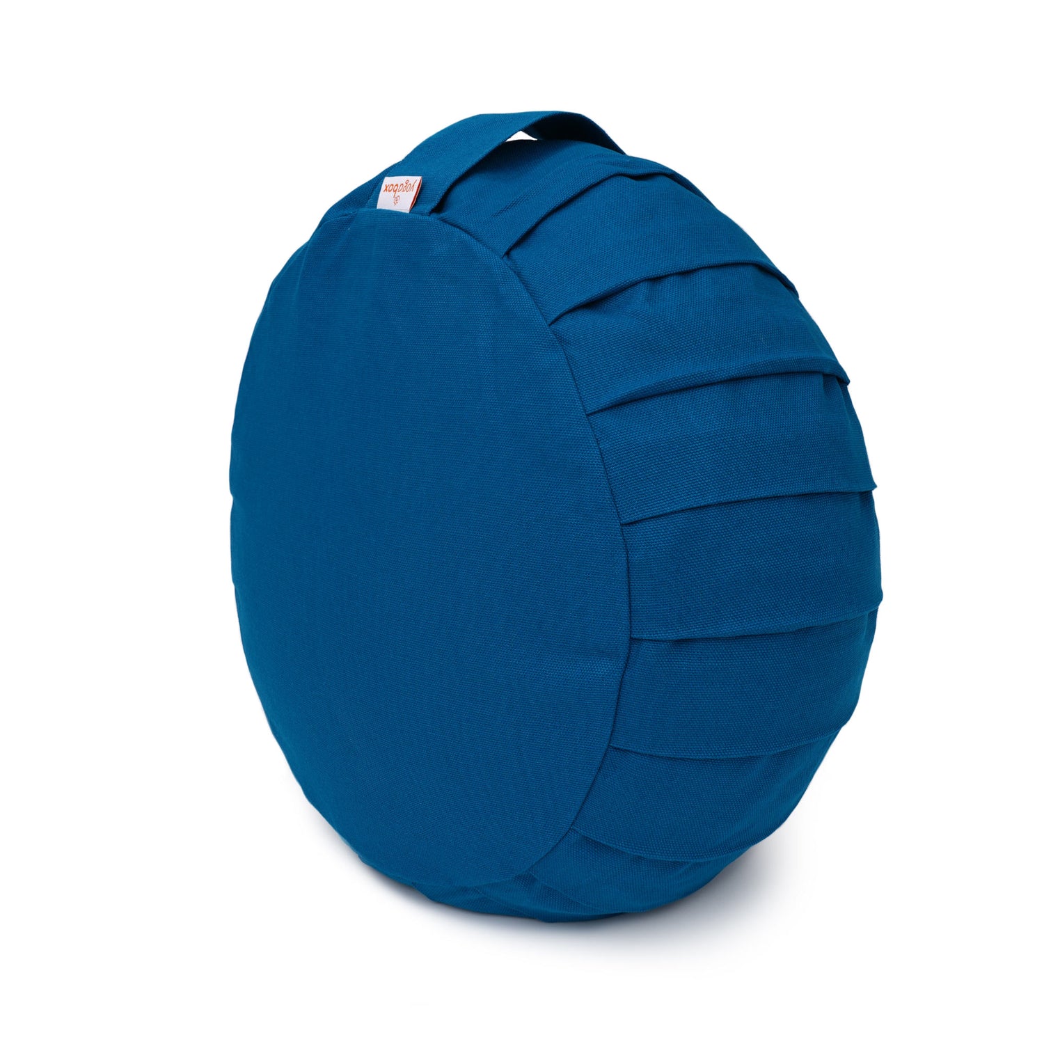 Meditationskissen / Yogakissen Zafu BASIC mit ZIP petrol 31 x 31 x 15 cm Buchweizenschalen