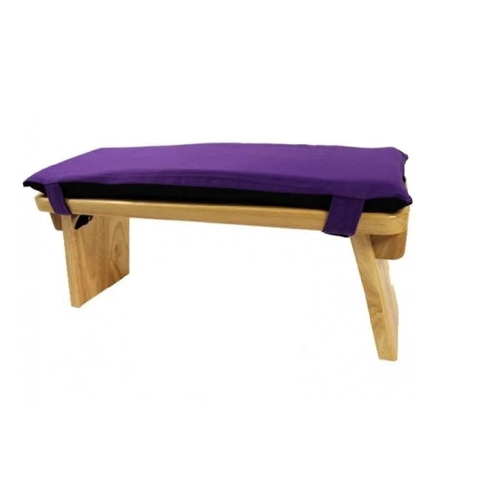 Kissen für Meditationsbank lila 48 x 17 x 3 cm Schaumstoff