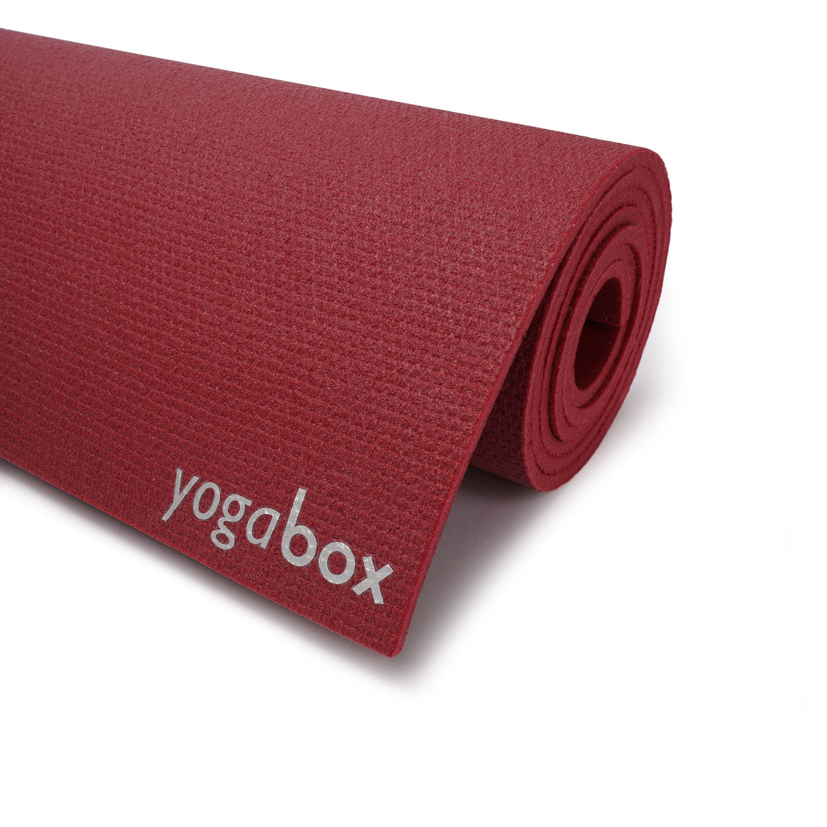 Studio Yogamatte Premium bordeaux - in Deutschland hergestellt