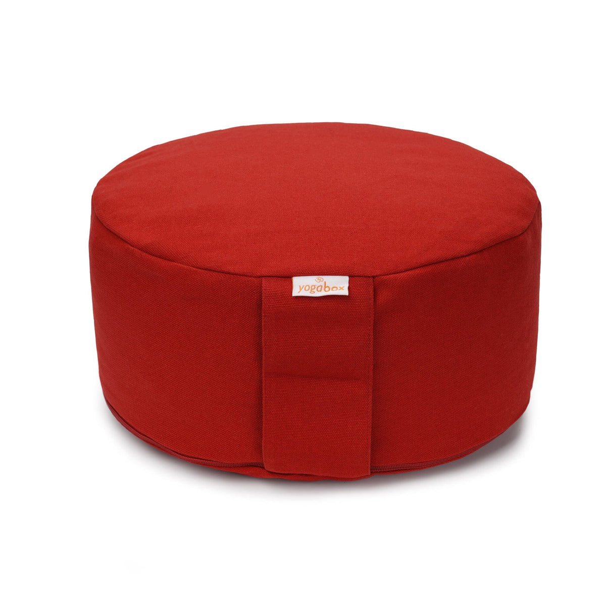 Meditationskissen BASIC bordeaux Buchweizenschalen 30 x 30 x 13 cm