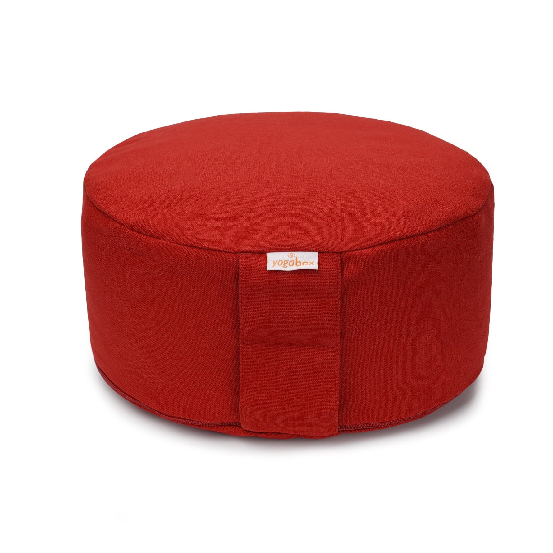 Meditationskissen BASIC bordeaux Buchweizenschalen 30 x 30 x 13 cm