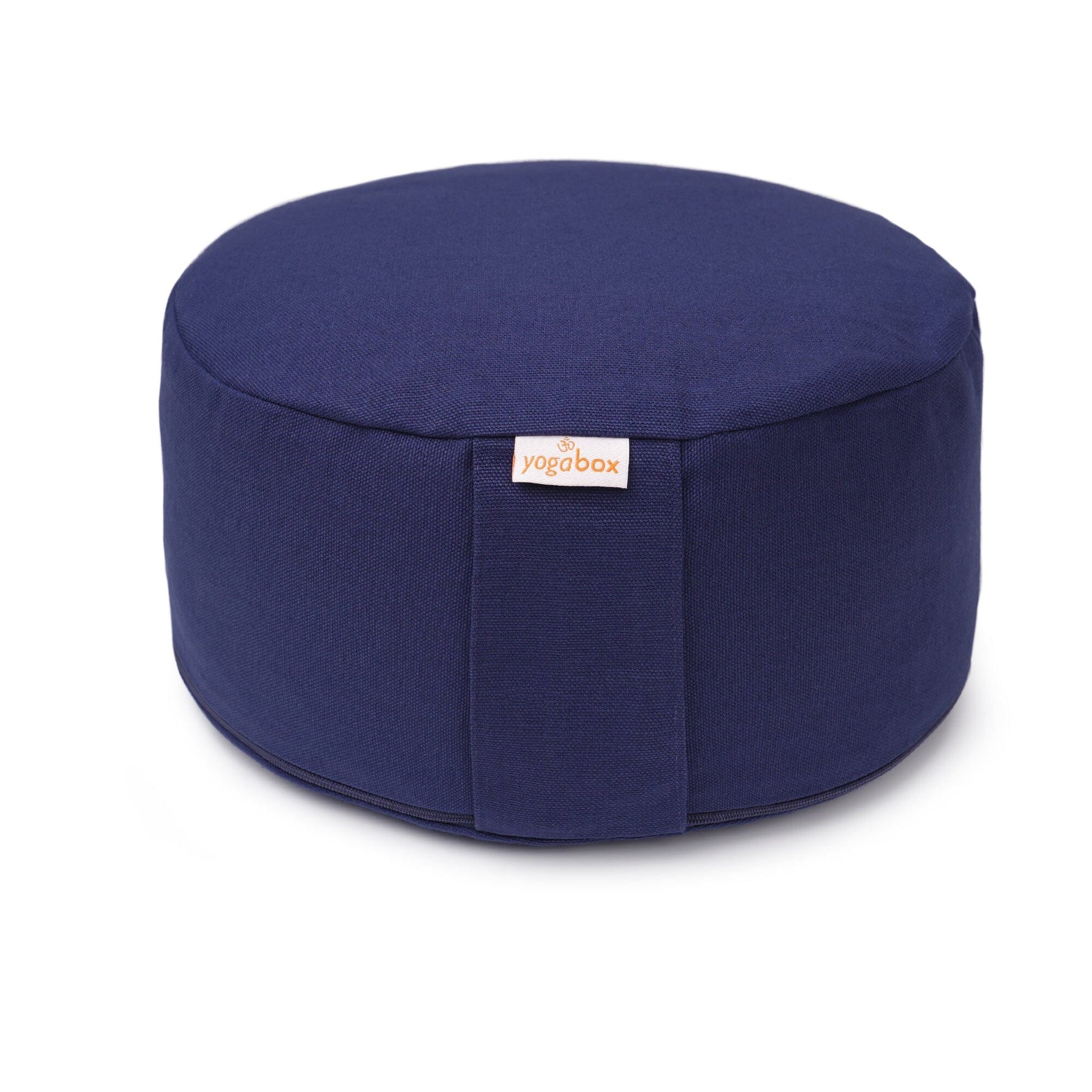 Meditationskissen BASIC dunkelblau Buchweizenschalen 30 x 30 x 13 cm