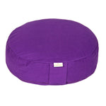 Meditationskissen BASIC extra FLACH lila Buchweizenschalen 35 x 35 x 8 cm