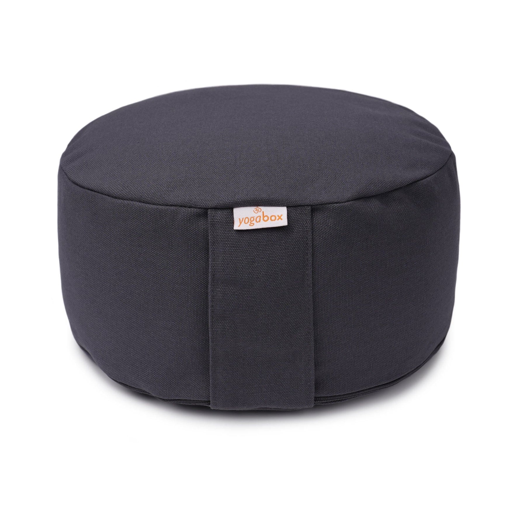 Meditationskissen BASIC grau Buchweizenschalen 30 x 30 x 13 cm