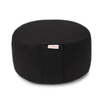 Meditationskissen BASIC schwarz Buchweizenschalen 30 x 30 x 13 cm