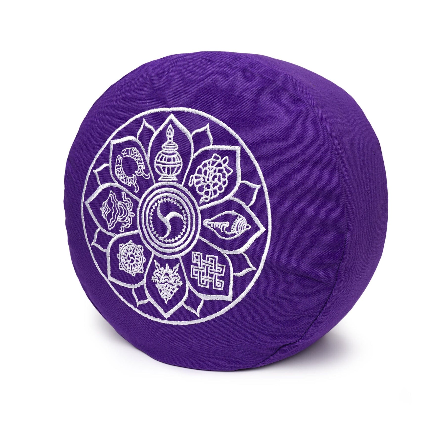 Meditationskissen Glückssitz® 8 Glückverheißende Symbole 