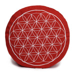 Meditationskissen Glückssitz® Blume des Lebens 