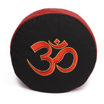 Meditationskissen Glückssitz® mit O M - Symbol 