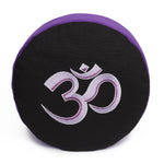 Meditationskissen Glückssitz® mit O M - Symbol 