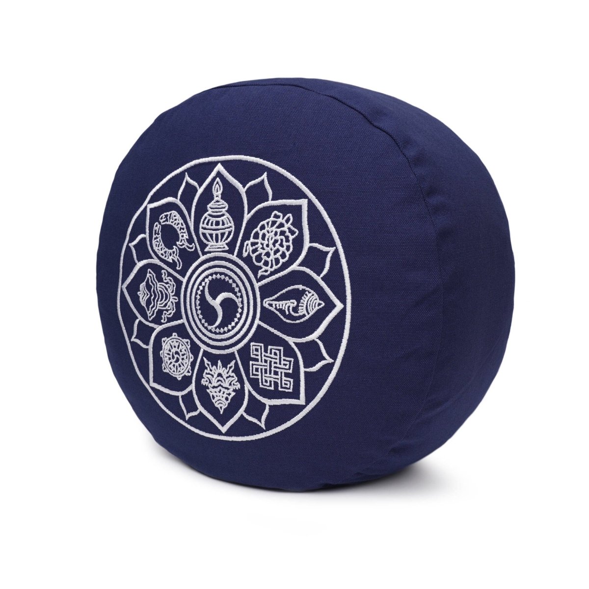 Meditationskissen Glückssitz® 8 Glückverheißende Symbole - YOVANA GmbH • yogabox.de