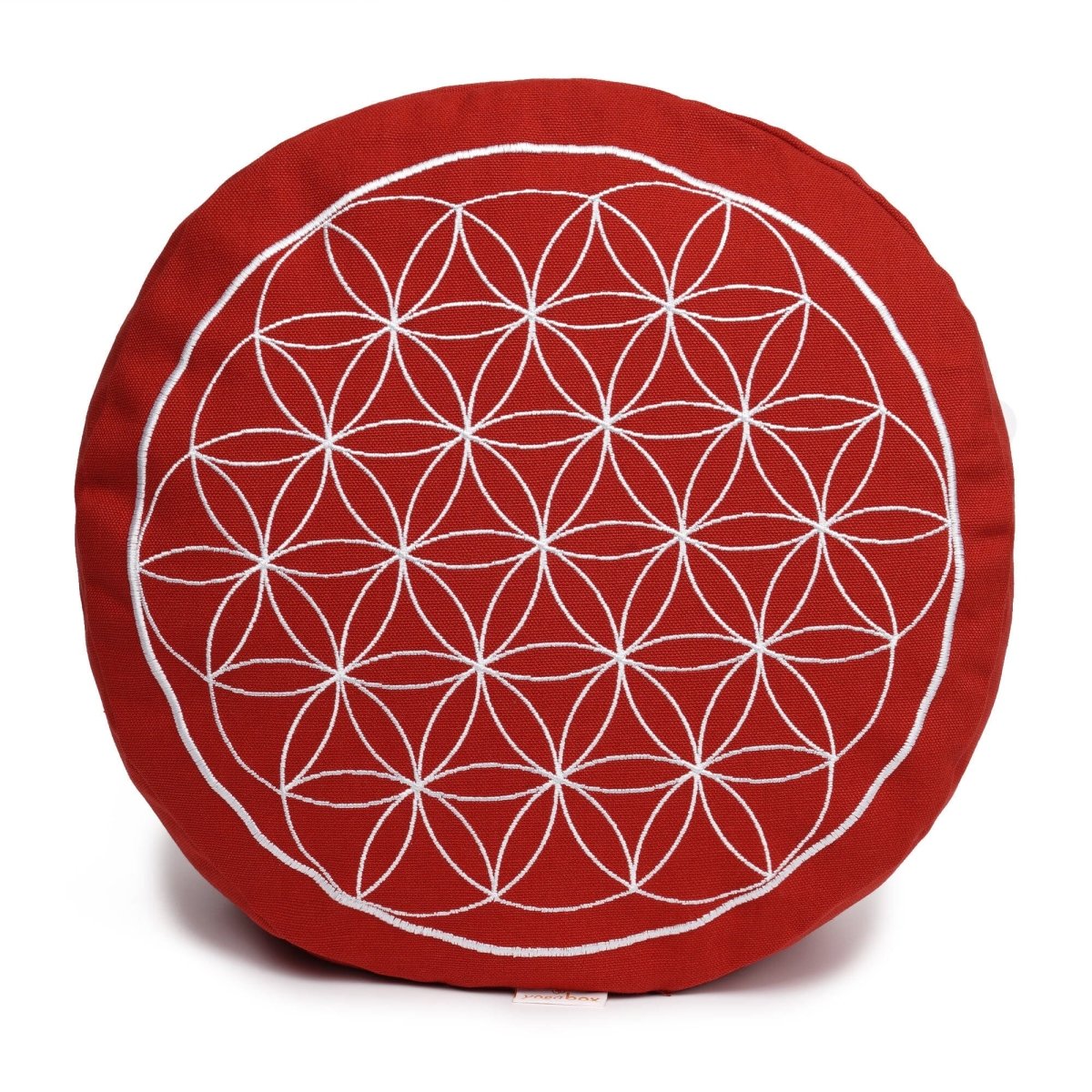 Meditationskissen Glückssitz® Blume des Lebens - YOVANA GmbH • yogabox.de